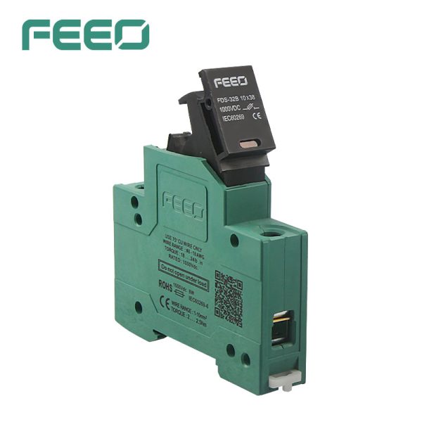 25A 1000VDC Fuse + Holder with Light - Image 3